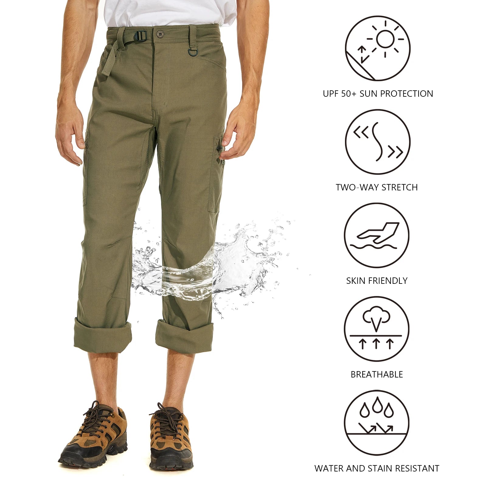 Men's Stretch Cargo Pants