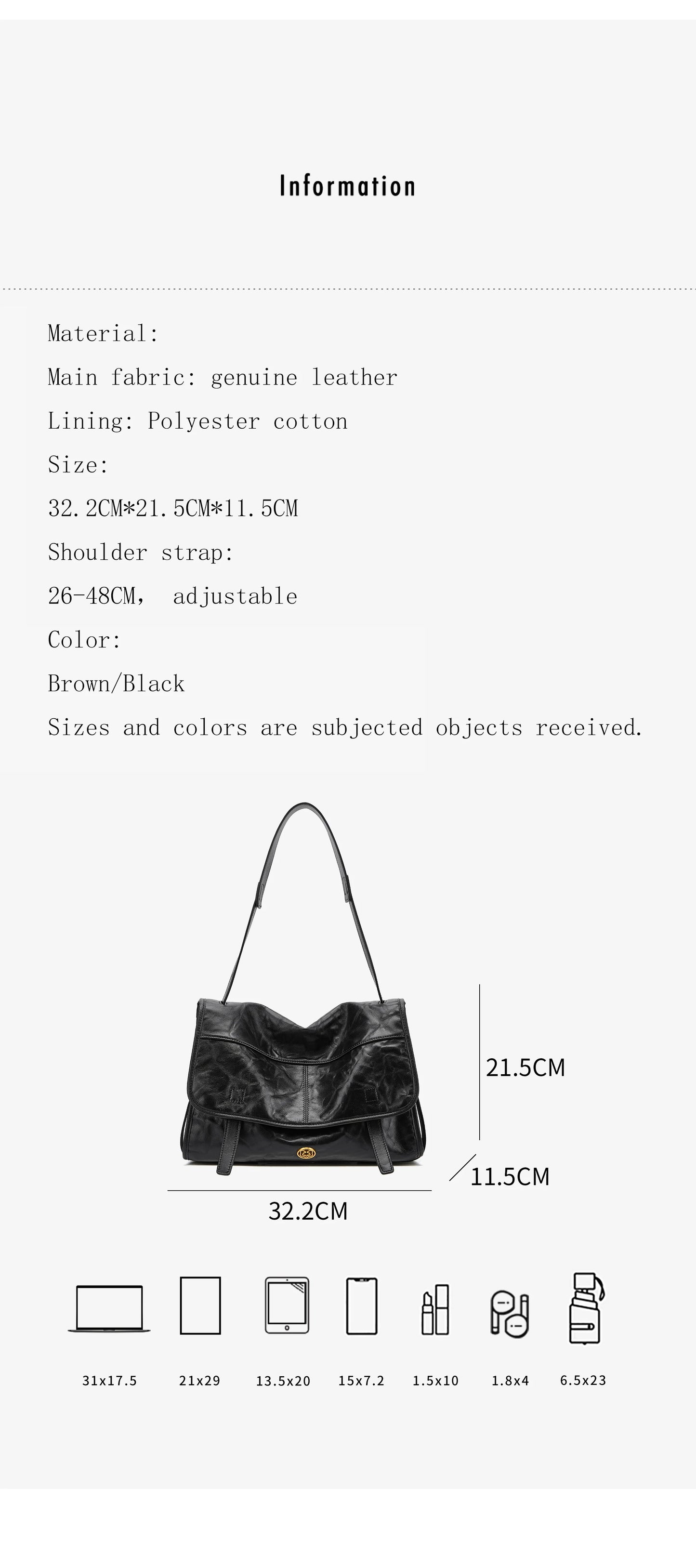FOXER Wrinkled Genuine Leather Women's Crossbody Bag