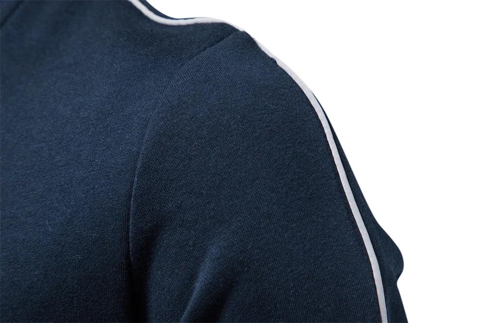 AIOPESON Cotton-Blend Zip-Up Sweatshirts - ShopHub