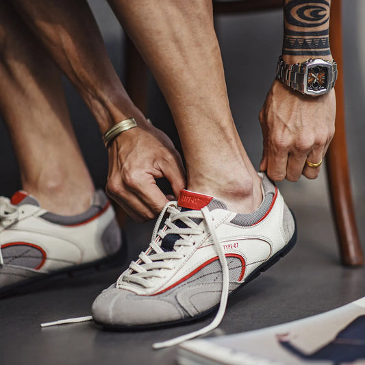MADEN Speedway Unisex Retro Racing Trainers