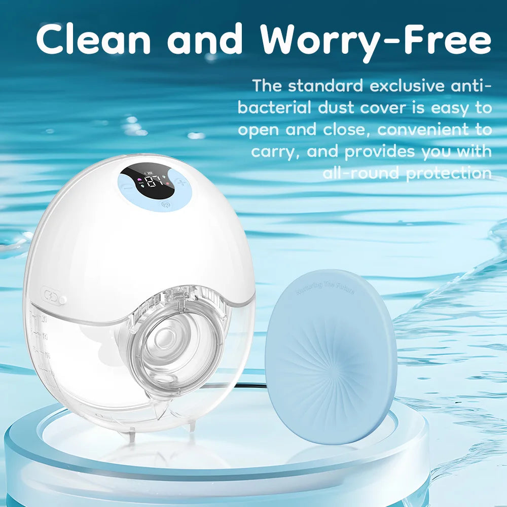 MAMIJOY Wearable Breast Pump Hands Free 4 Modes & 36 Levels Electric Breast Pumps Comfort Milk Collector Portable Breast Pump EB