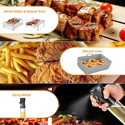 Air Fryer Accessories Kit for Ninja Foodi Models