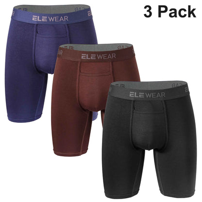 3 Pack Men's Breathable Modal Underwear - Comfortable Boxershorts