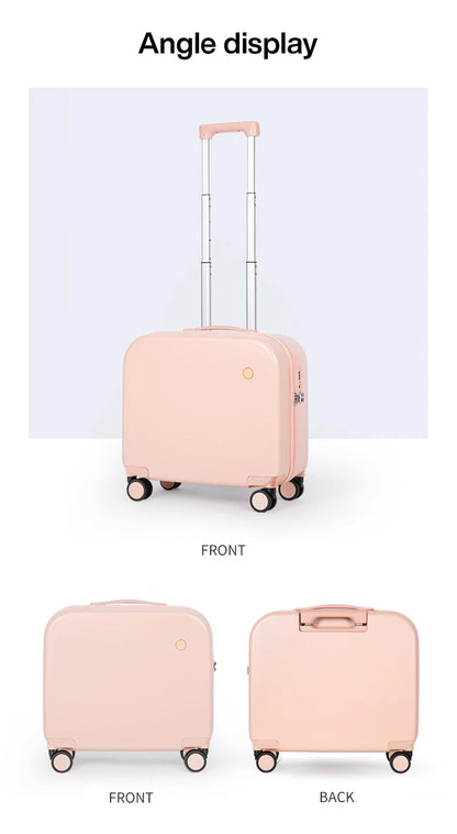 Mixi 16 Inch Carry On Suitcase