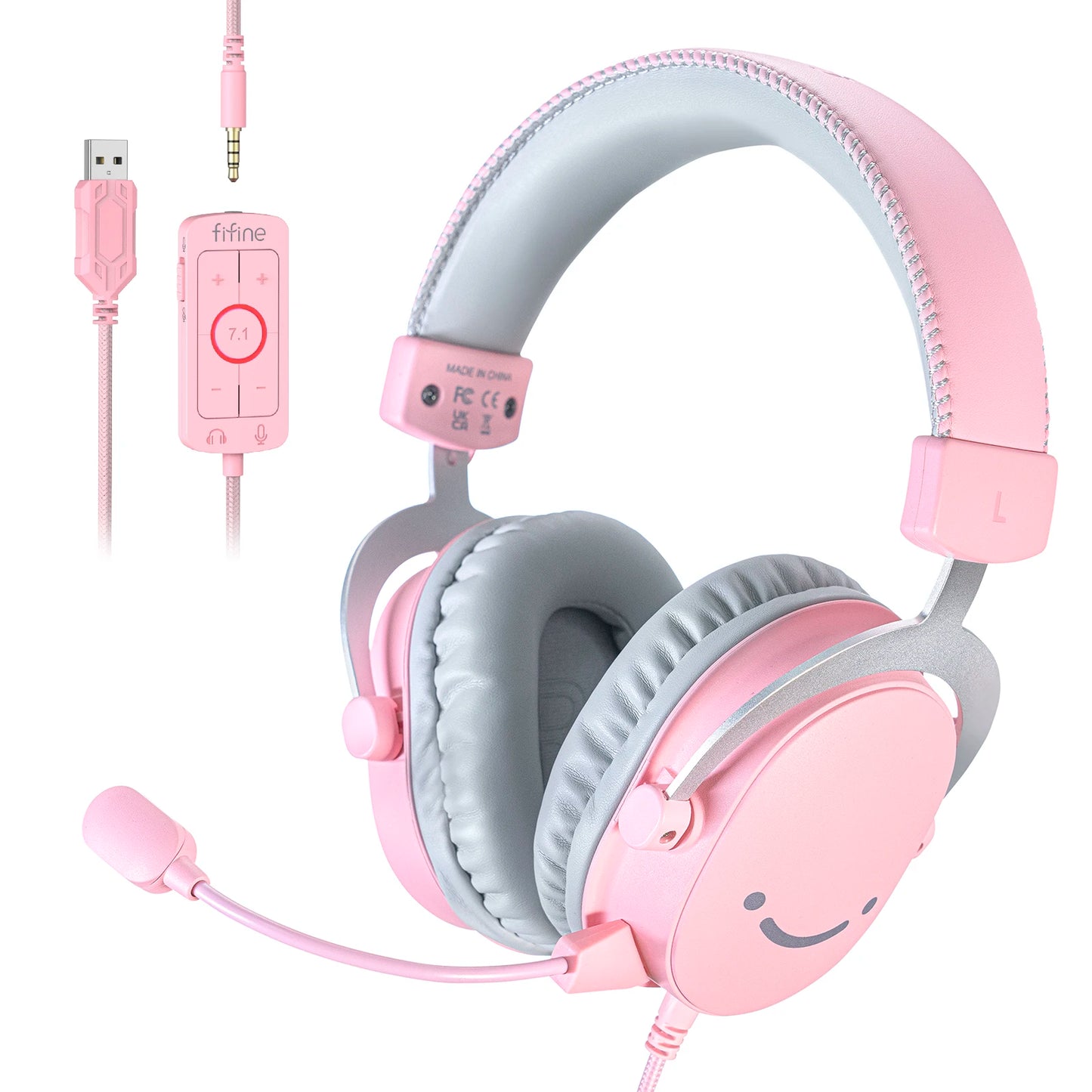 Elevate Your Gameplay with the FIFINE Gaming Headset with Surround Sound