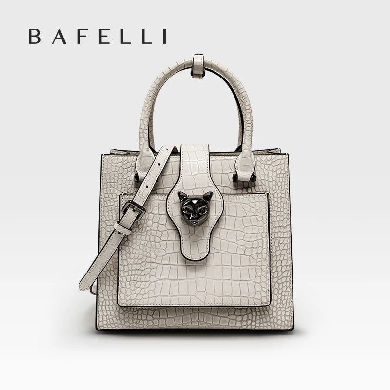 BAFELLI Women's Genuine Leather Business Handbag