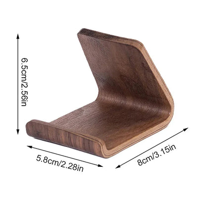 Wooden Phone & Business Card Holder (available in 2 designs) Habicare