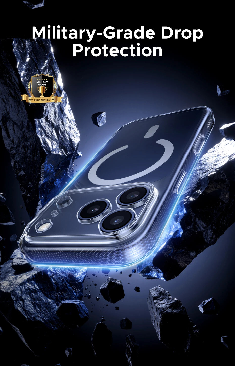 UGREEN Magnetic Case for iPhone 18, 17, 16, 15, & 14 Series