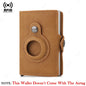 Airtag Wallet Rfid Credit Card Holder Luxury Men Women Bank Cardholder Case Wallet Money Bag Purse For Apple Air Tag Tracker