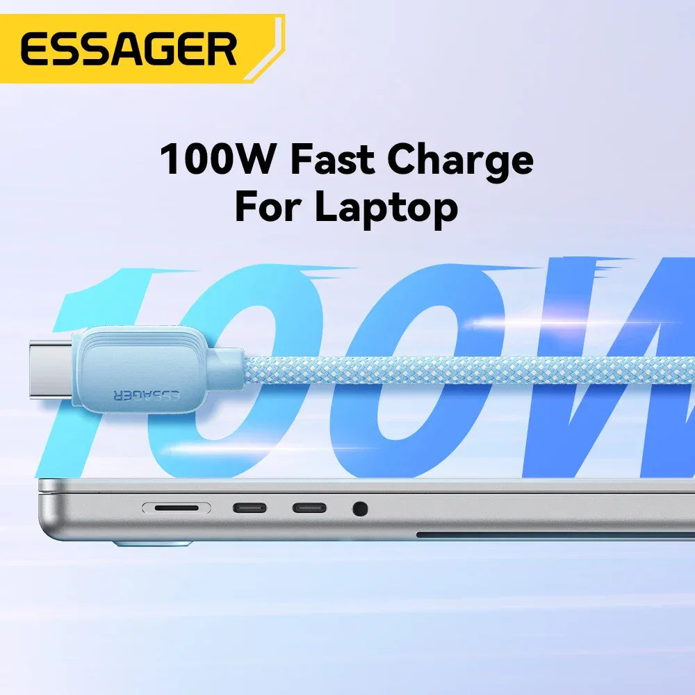 Essager 100W USB Type C to USB C Cable - ShopHub