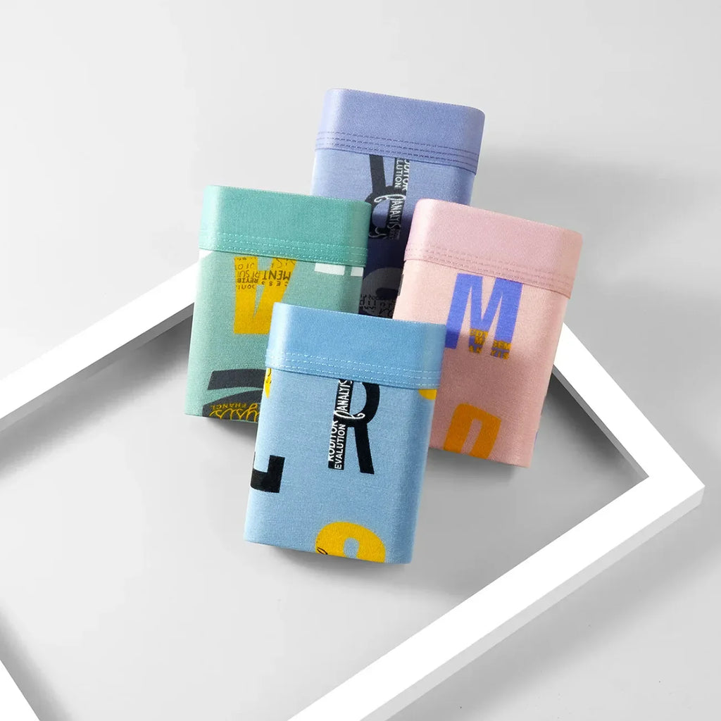 Men's 4 Pack Boxer Shorts - ShopHub