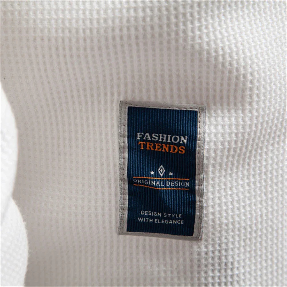 AIOPESON Men's Waffle Fleece Lined Jackets - ShopHub