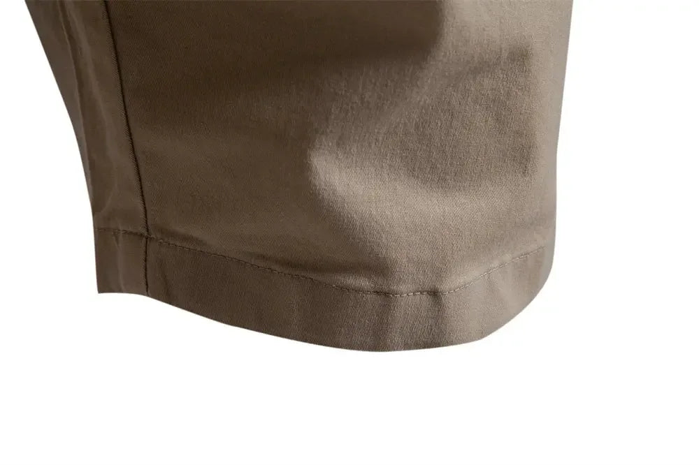 AIOPESON Men's 100% Cotton Summer Shorts - ShopHub