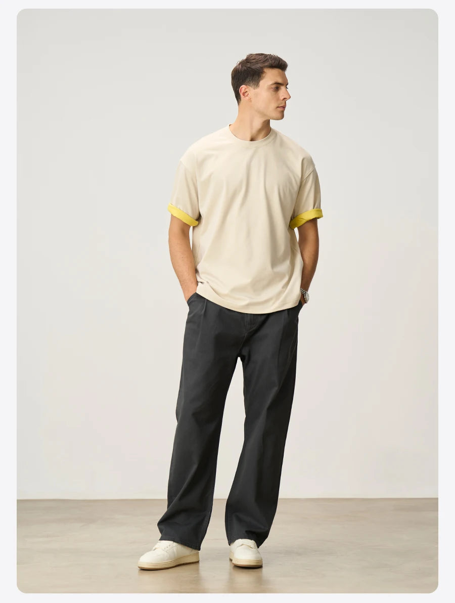 SIMWOOD Baggy 10.5oz Soft Fabric Jeans