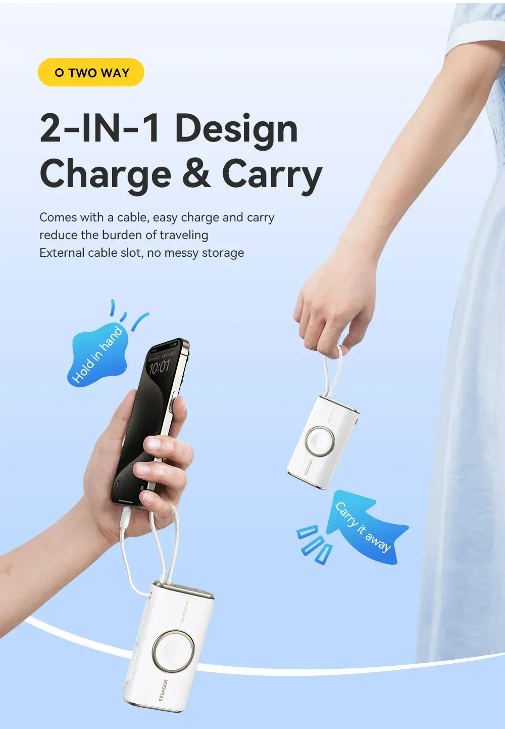 Essager 10000mAh Power Bank - ShopHub