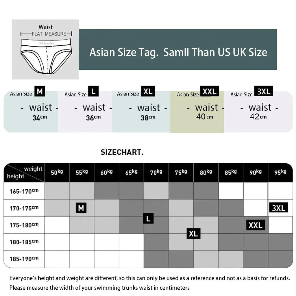 UXH Sexy Men's Swim Trunks - ShopHub