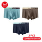 MiiOW Men's Cotton Underwear Set - Cozy Boxer Briefs