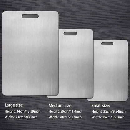 3pcs Stainless Steel Cutting Boards