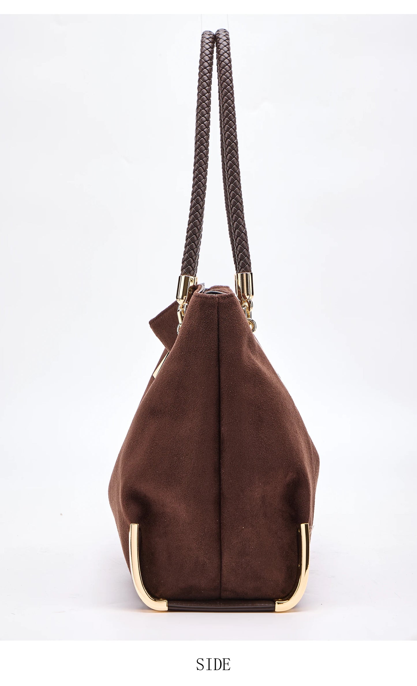 FOXER Vintage Suede Shoulder Bag