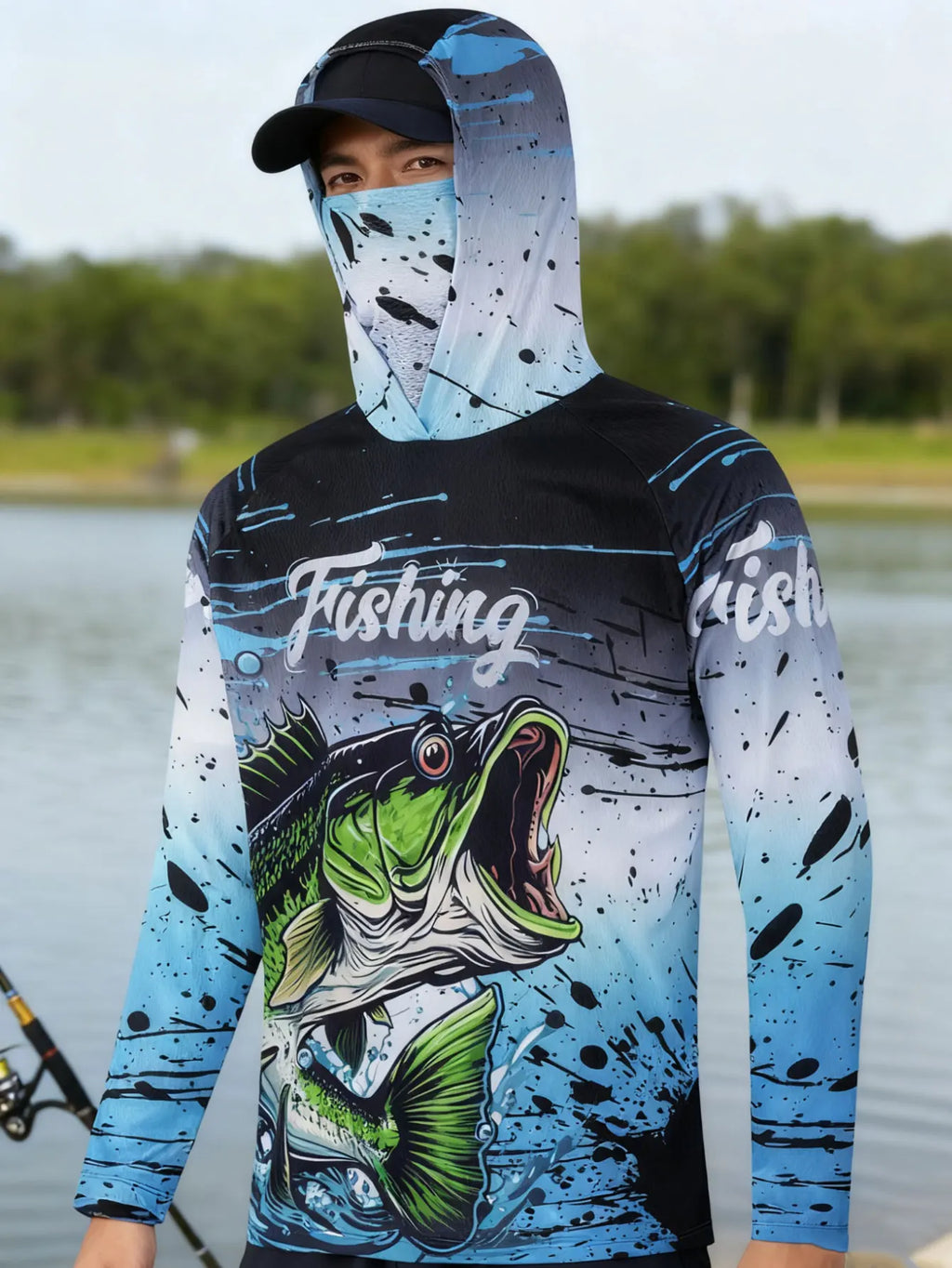 Men's Fishing Hoodie ShopHub