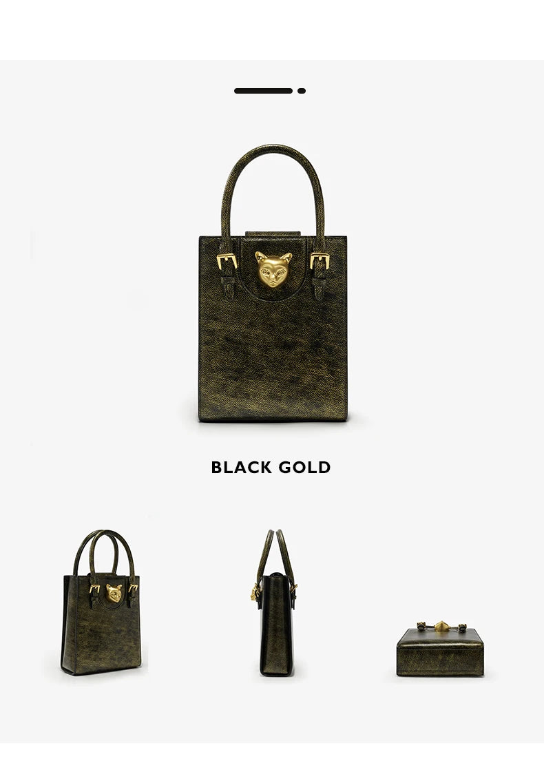 BAFELLI 2026 NEW WOMEN'S HANDBAG CAT LUXURY BRAND DESIGNER ORIGINAL STYLE TRENDING SHOULDER CASUAL BAGS MINI TOTE CROSSBODY