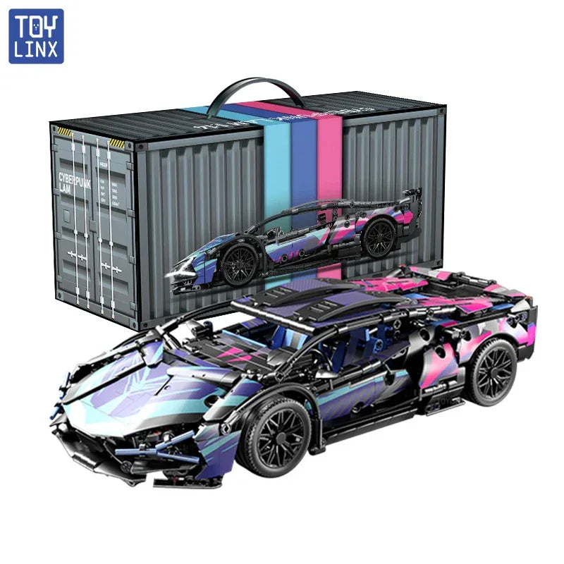 TOYLINX 1314PCS Speed Car Building Block Set! - ShopHub