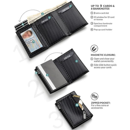 RFID Blocking Smart Wallets
