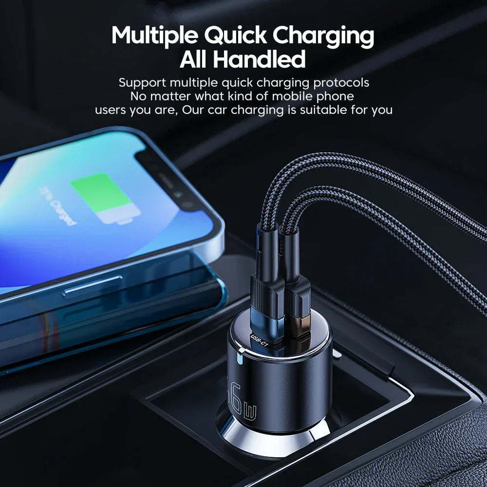 Essager 66W Car Charger - ShopHub