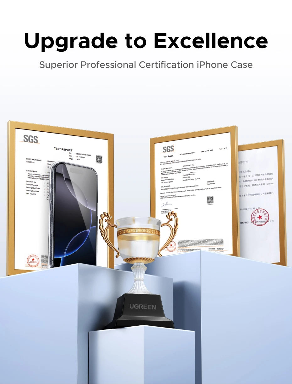 UGREEN for iPhone 17 Pro Max 360° Magnetic Stand Case Cover for iPhone 17pro for Magsafe Rotatable Magnet Kickstand Case