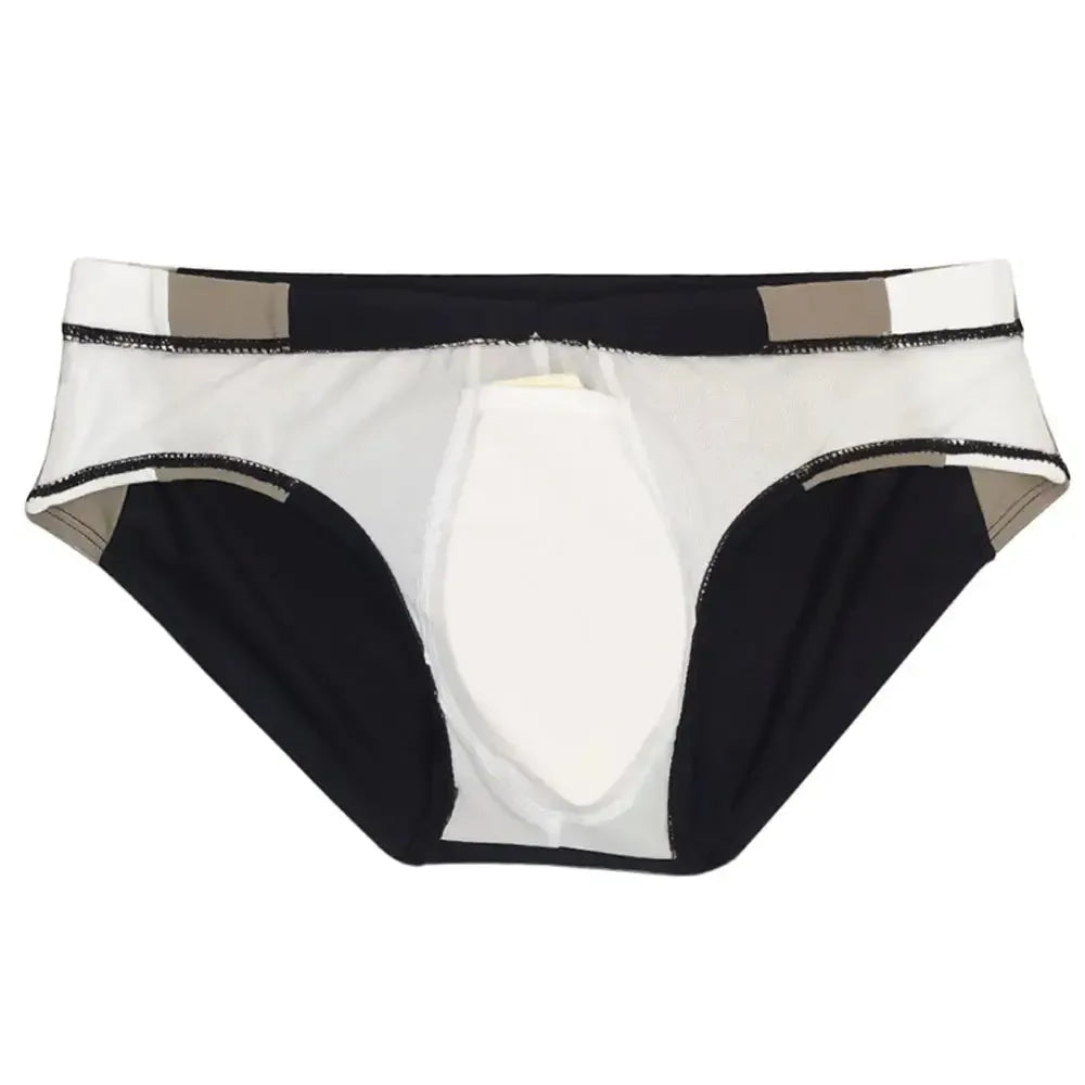 UXH Men's Low Waist Swim Briefs - ShopHub
