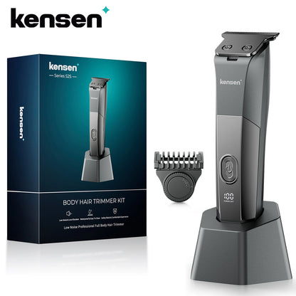 Kensen S25 Electric Trimmer - Adjustable Men's Razor Hair Cutting Machine and Beard Trimmer
