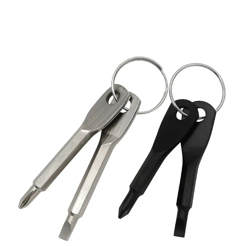 Mini Keychain Screwdriver Tool – Phillips & Slotted (2 colours available) Habicare