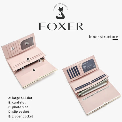 FOXER Women's Long Wallet