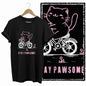 COOLMIND Cat Lover Graphic Cotton T-Shirt | Women's Relaxed Fit