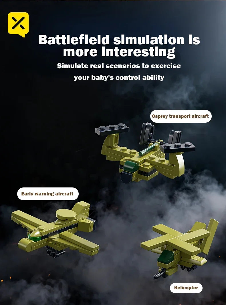 TOYLINX WW2 Military Building Blocks! - ShopHub