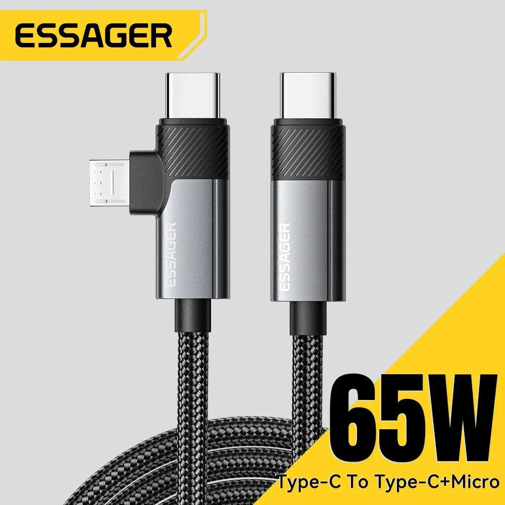 Essager 2 in 1 USB C Cable - ShopHub