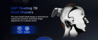 Kensen S32 Electric Head Shaver for Men 7D Floating Cutter