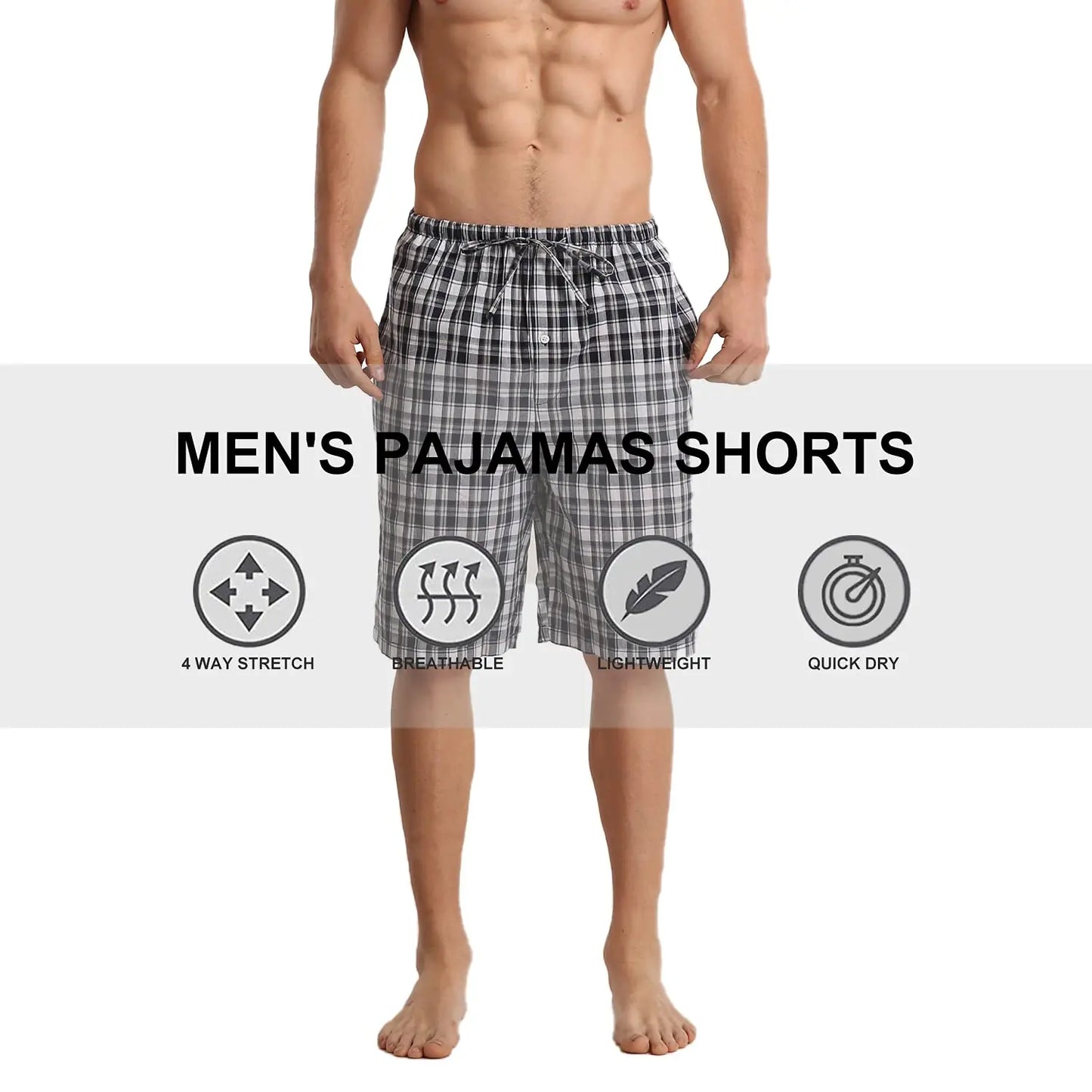 Men's Casual Pajama Shorts - Your Ultimate Summer Comfort