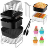 Air Fryer Accessories For Cosori 5.5L, Cecotec 6L, 6.5L, Ninja 6.2L