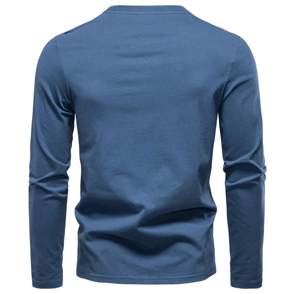 AIOPESON Men's Long Sleeve Shirts - ShopHub