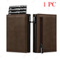 Rfid Credit Card Holder Mens Wallet Luxury Brand Bank Cardholder Cass Carbon Fiber Minimalist Walet Purse Smart Wallets for Men