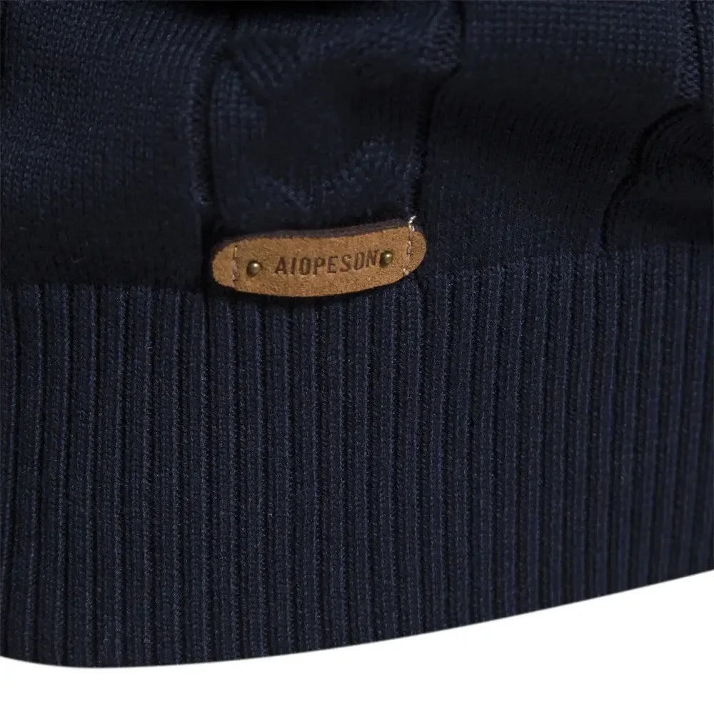 AIOPESON Men's High-quality Zipper Sweaters - ShopHub