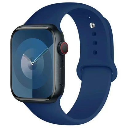 Silicone Sport Band for Apple Watch Series (42mm - 49mm)(available in 45 colours) Habicare