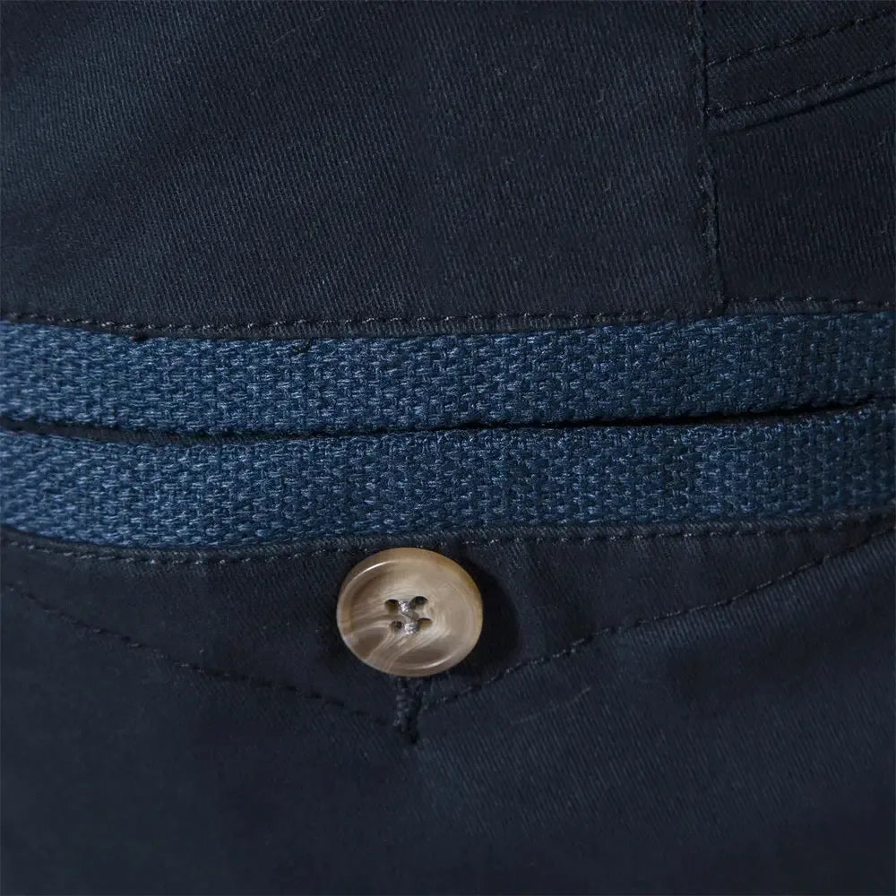 AIOPESON 100% Cotton Men's Cargo Trousers - ShopHub