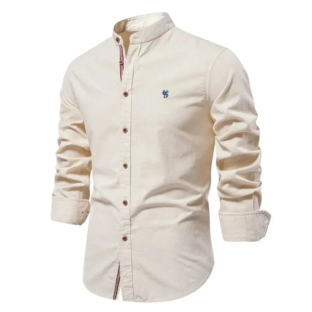 AIOPESON 100% Cotton Shirts - ShopHub