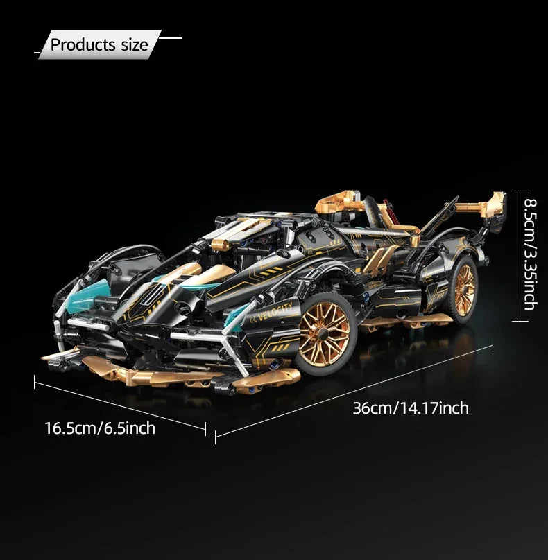 TOYLINX Supercar Building Block Toy - ShopHub