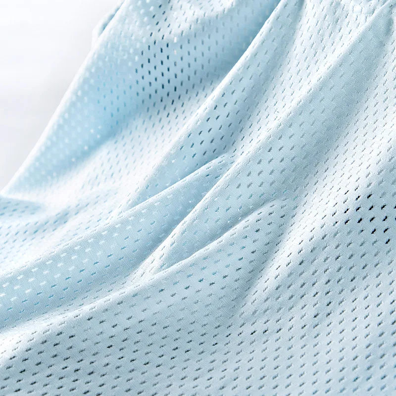 MiiOW Ice Silk Men's Underwear - 3Pcs Breathable Mesh Antibacterial Boxer Briefs