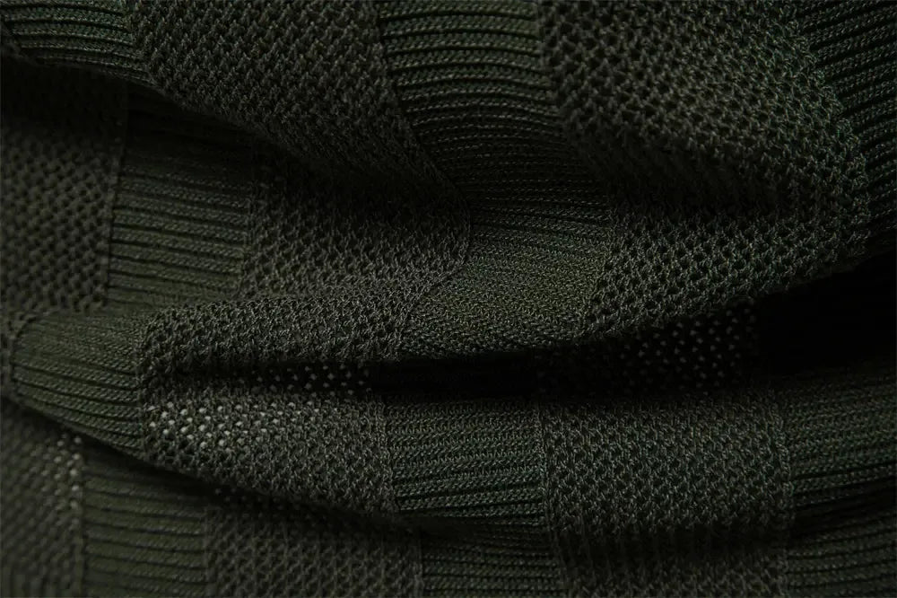 AIOPESON Men's Solid & Striped Mesh Polo Shirts - ShopHub