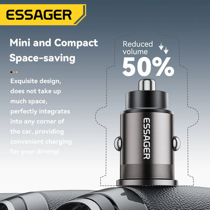 Essager 45W Mini USB Car Charger