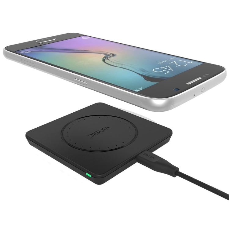 Vinsic 5V 1A Output Qi Standard Portable Wireless Charger Pad